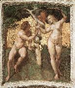 RAFFAELLO Sanzio Adam and Eve oil